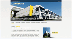 Desktop Screenshot of lomatrans.com